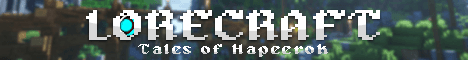 LoreCraft Minecraft server banner