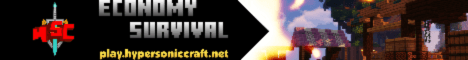 Hyper Sonic Craft Minecraft server banner