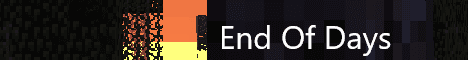 End of days Minecraft server banner
