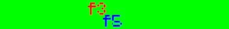 F3F5 Minecraft server banner
