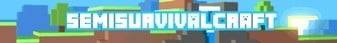 Semi Survival Craft Minecraft server banner