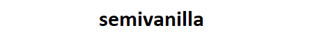 Semivanilla Minecraft server banner