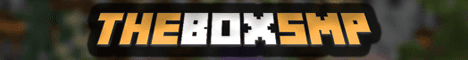 TheBoxSMP Minecraft server banner