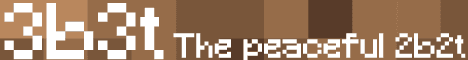 3b3t Minecraft server banner