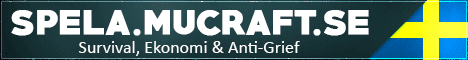 MuCraft Minecraft server banner