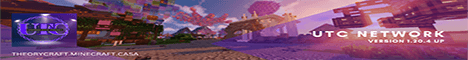 Theorycraft Network Minecraft server banner
