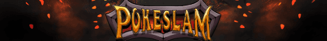 Pokeslam Minecraft server banner