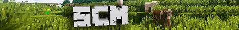 SCM - Survival/Creative/Minigames Minecraft server banner