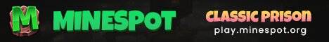 MineSpot Minecraft server banner