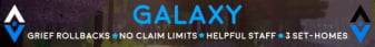 mcGalaxy Minecraft server banner