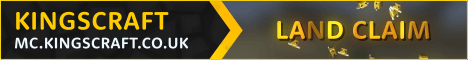 Kingscraft Network Minecraft server banner