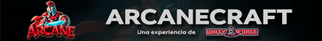 ArcaneCraft Minecraft server banner