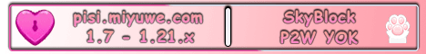Miyuwe Minecraft server banner