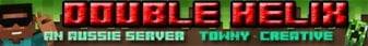Double Helix Minecraft server banner