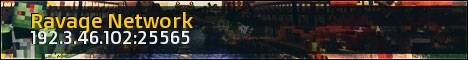 Ravage Network Minecraft server banner