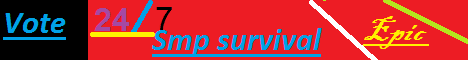 Enderarmy Survival. Minecraft server banner