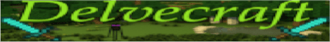 DelveCraft Minecraft server banner