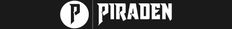 Piraden Minecraft server banner