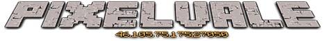 PixelVale Minecraft server banner
