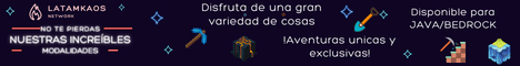 LatamKaos Minecraft server banner