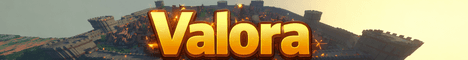 Valora Minecraft server banner