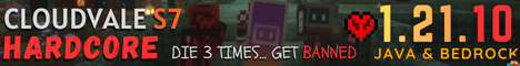 CloudVale Season 7 Minecraft server banner