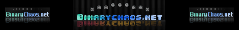 Binary Chaos Minecraft server banner