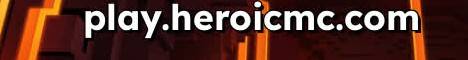 HeroicMC Minecraft server banner