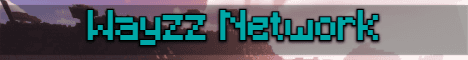 Wayzz Minecraft server banner