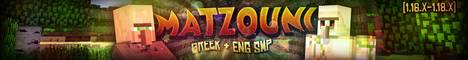Matzouni Minecraft server banner