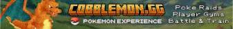 Cobblemon.gg Minecraft server banner