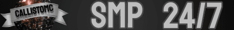 CallistoMC SMP Minecraft server banner