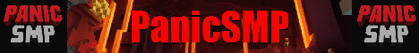 PanicSMP Minecraft server banner