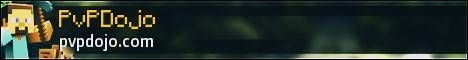 PvPDojo Minecraft server banner