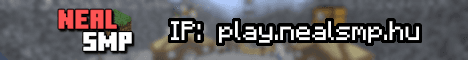 NealSMP Minecraft server banner