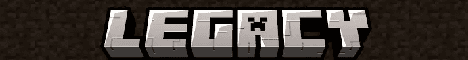 Legacy SMP Minecraft server banner