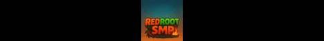 RedRoot SMP Minecraft server banner