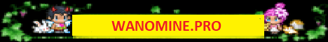 wanomine Minecraft server banner