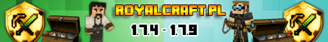 RoyalCraft.pl Minecraft server banner