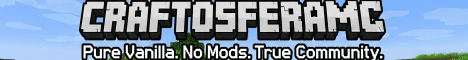 CraftosferaMC Minecraft server banner