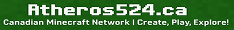 Atheros524.ca Minecraft server banner