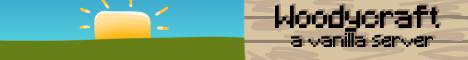 Woodycraft Minecraft server banner