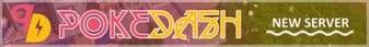 PokeDash Minecraft server banner