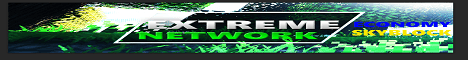 ExtremeNetwork Minecraft server banner