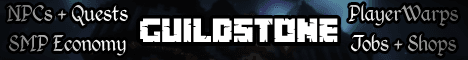 GuildStone Minecraft server banner