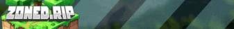 Zoned.rip Minecraft server banner