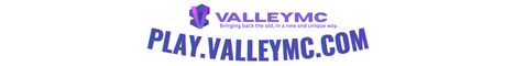 ValleyMC Minecraft server banner