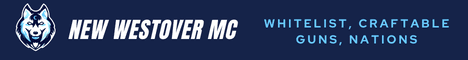 New Westover MC Minecraft server banner