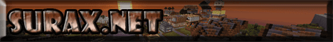 Surax Minecraft server banner