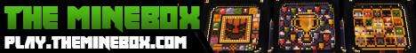 The Minebox Minecraft server banner